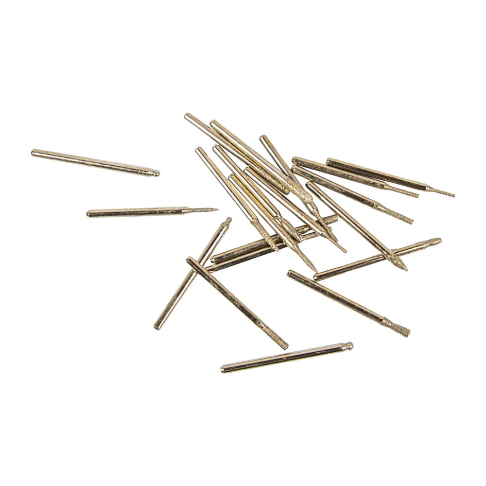 Diamond Point Set with 1/8 in Shank, 20-Piece